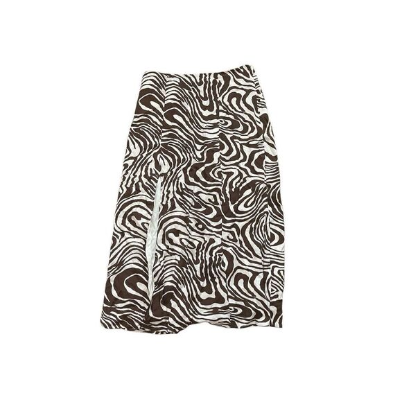 Maeve Zebra Print Midi Skirt – Size 6 - Picture 1 of 5